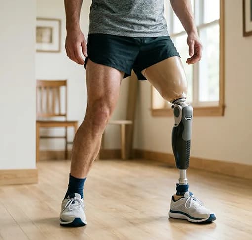 Адаптация после подбора бионического протеза