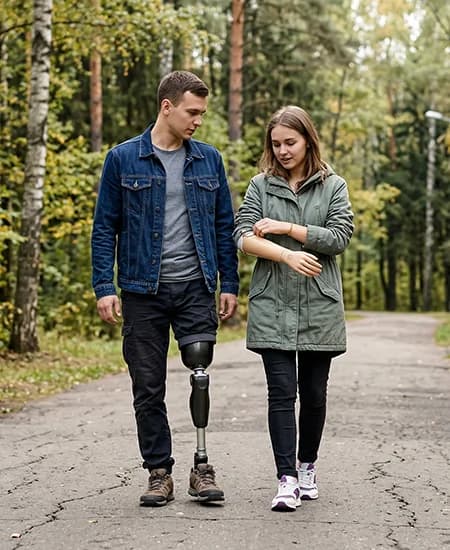 Примерка и работа с протезом в ProMotion