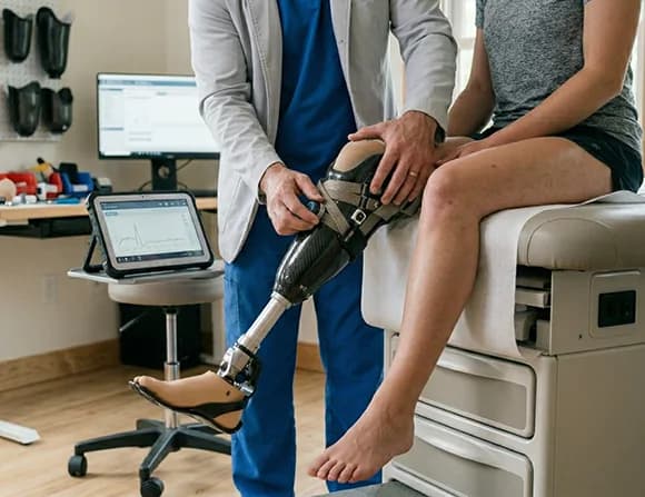 Подбор и изготовление протеза