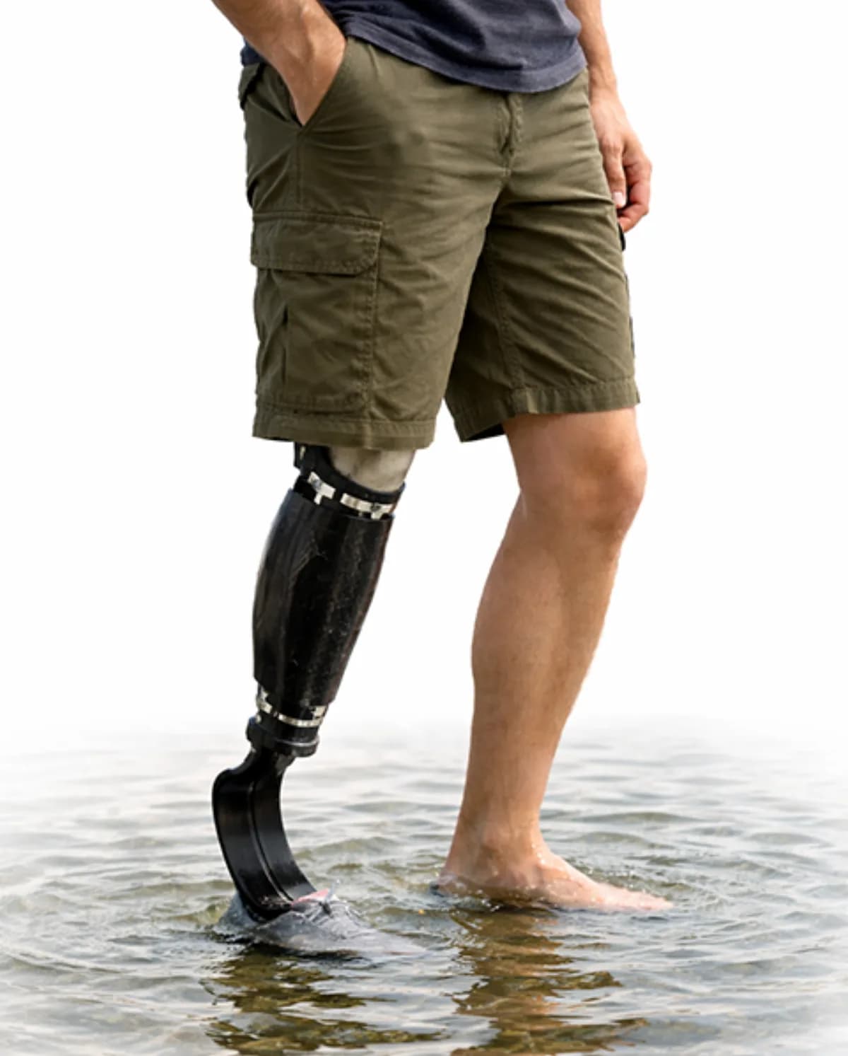 Протез для купания в бытовом и водном сценарии