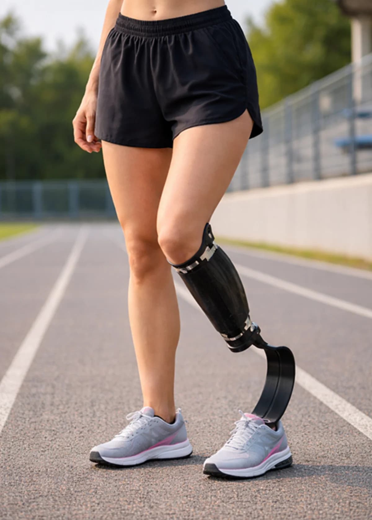 Спортивный протез ноги для беговой и тренировочной нагрузки