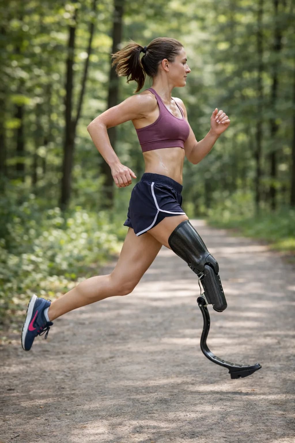 Спортивный протез для возвращения к бегу